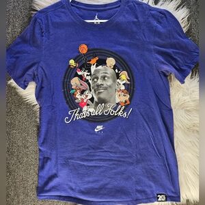 NIKE 20th Anniversary Michael Jordan/ Space Jam Tee, Medium